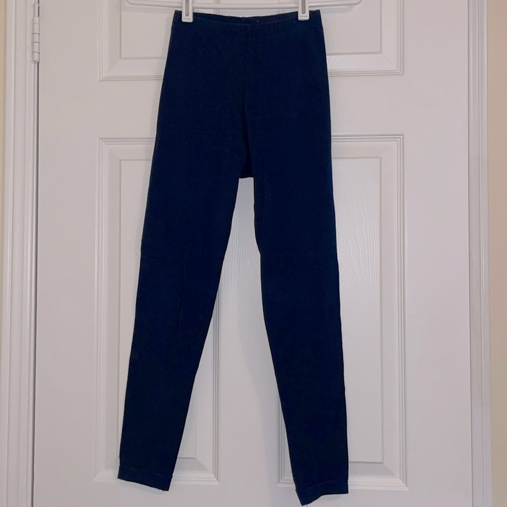 Gildamarx Navy Blue Cotton Blend Leggings Women’s Medium EUC